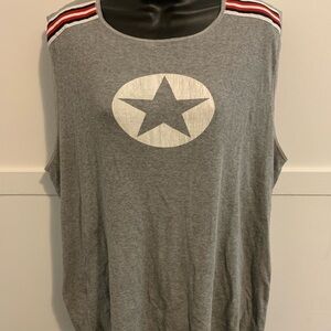 90s-Buffalo David Bitton Gray Tank Top